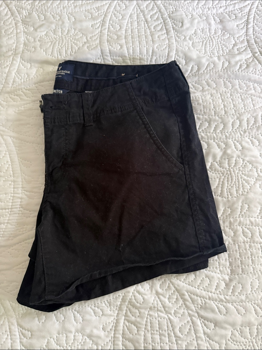 American Eagle Outfitters Black Women's Bermuda Shorts